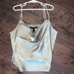 DRAPE NECK TANK